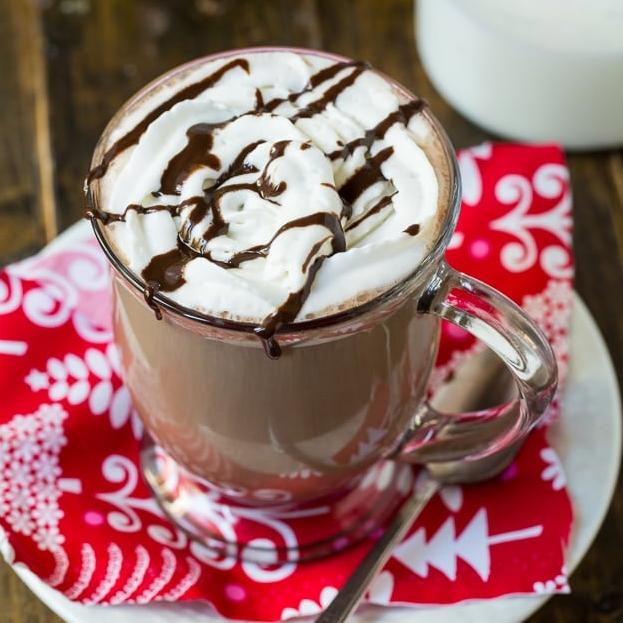  A creamy and chocolatey drink perfect for chilly nights in.