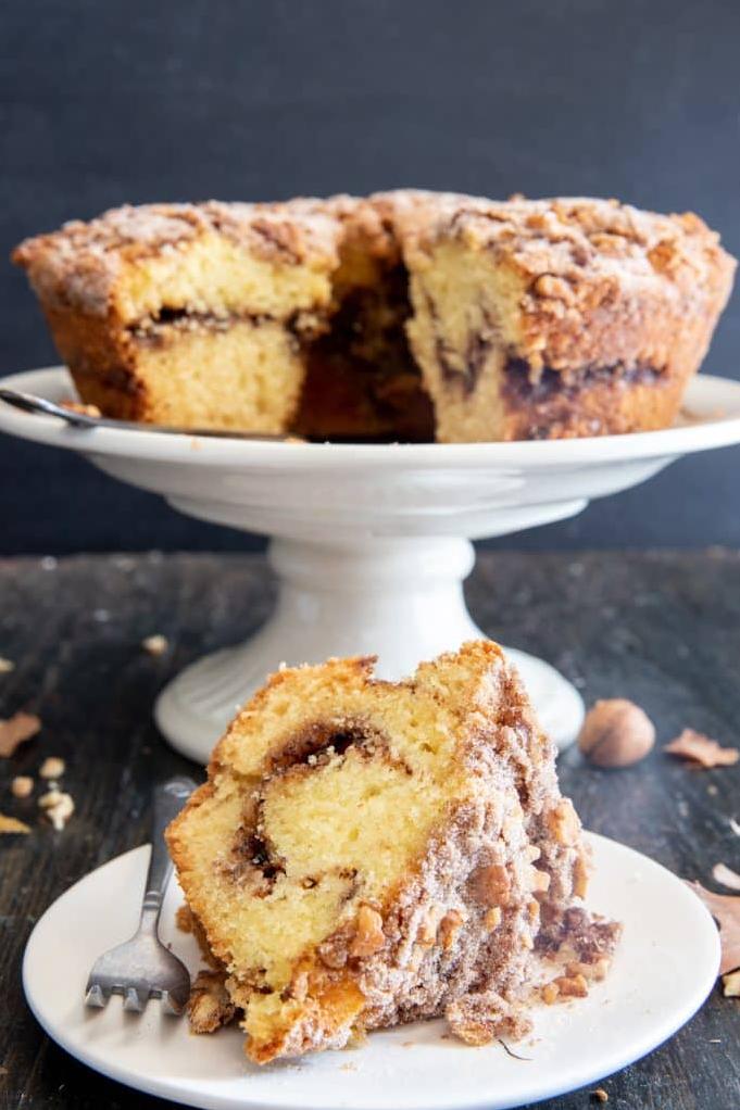  A crunchy topping with the perfect balance of sweet and spice, this coffee cake is a must-try.