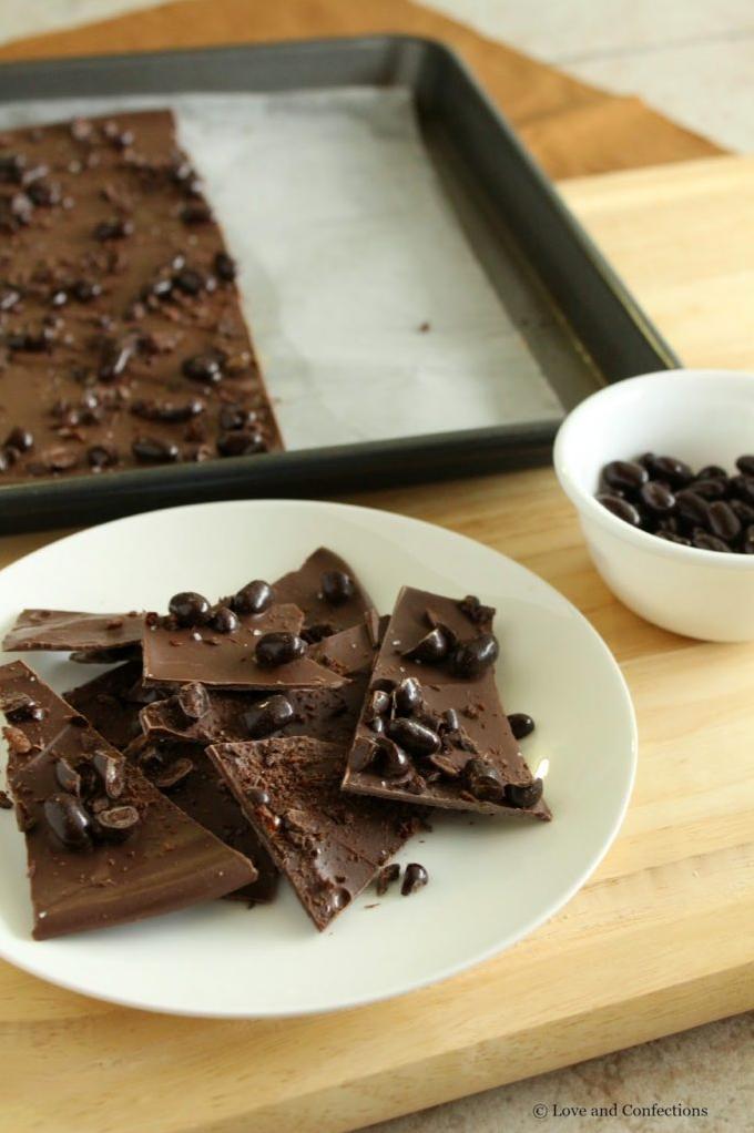  A delicious and easy-to-make Chocolate Covered Espresso Bean Bark.