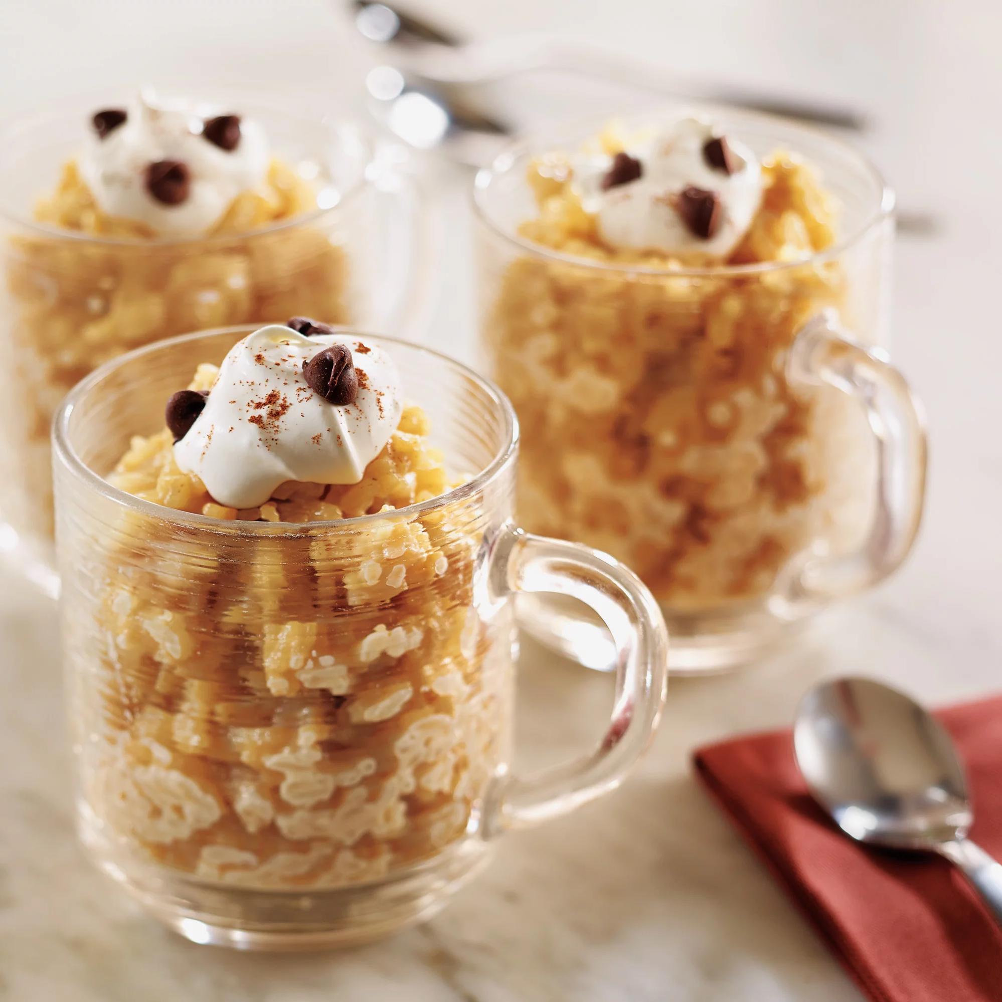  A deliciously creamy twist on rice pudding