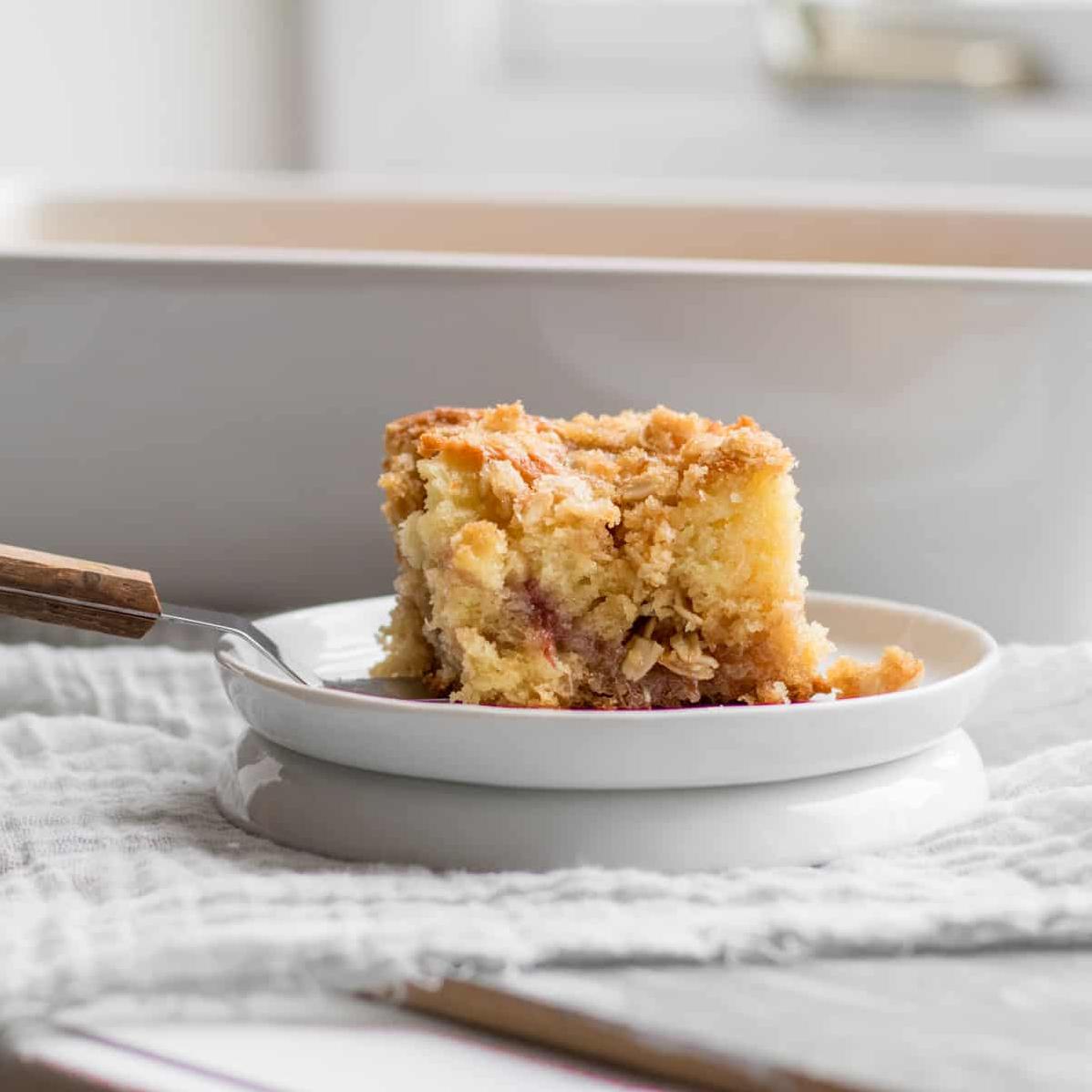  A delightfully fruity twist to a classic coffee cake