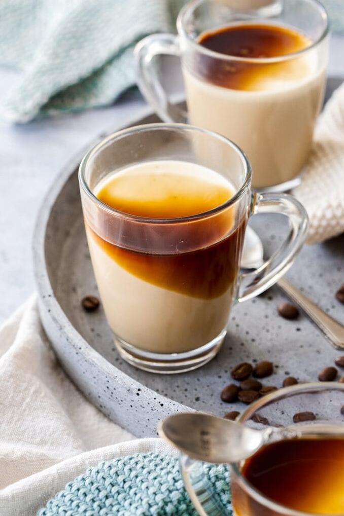  A dessert that will keep you up all night, Coffee Syrup Panna Cotta