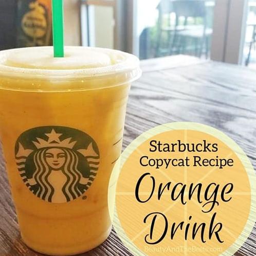  A dreamy blend of vanilla and orange juices.