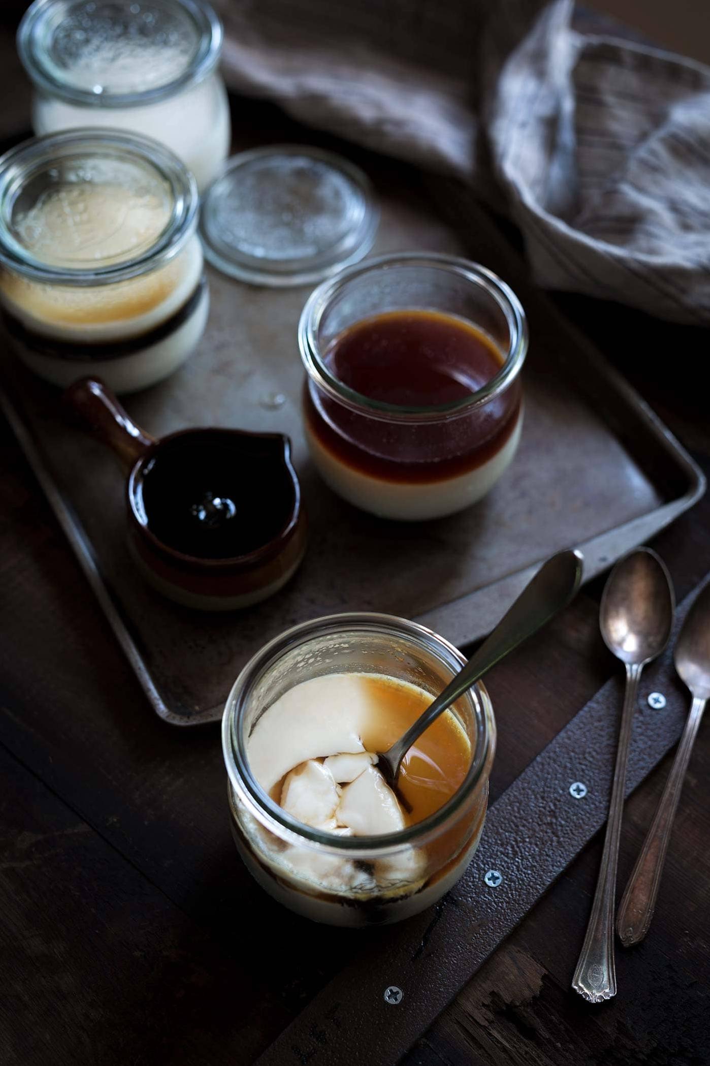  A flavorful way to end a meal, Coffee Syrup Panna Cotta
