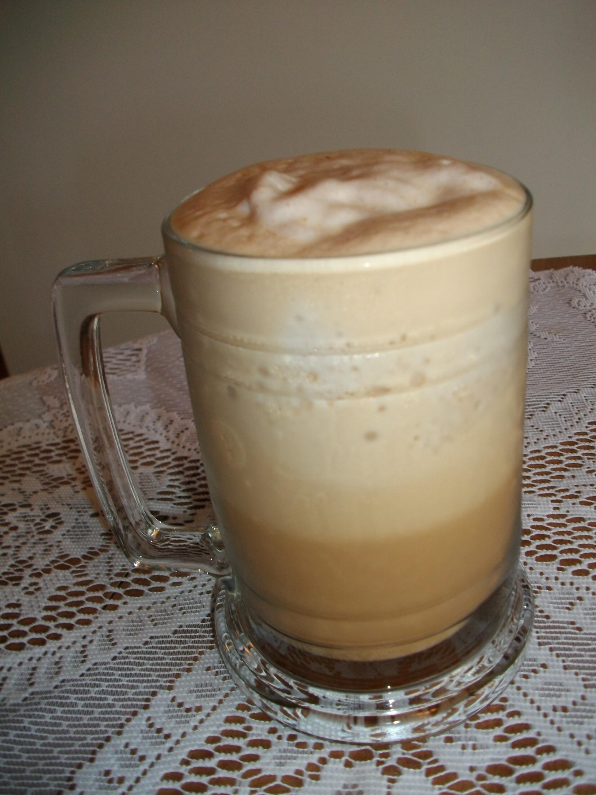  A frothy delight perfect for coffee lovers.