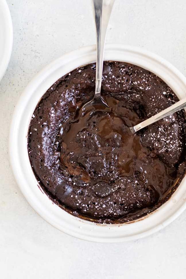  A heavenly combination of chocolate, coffee, and warm pudding.