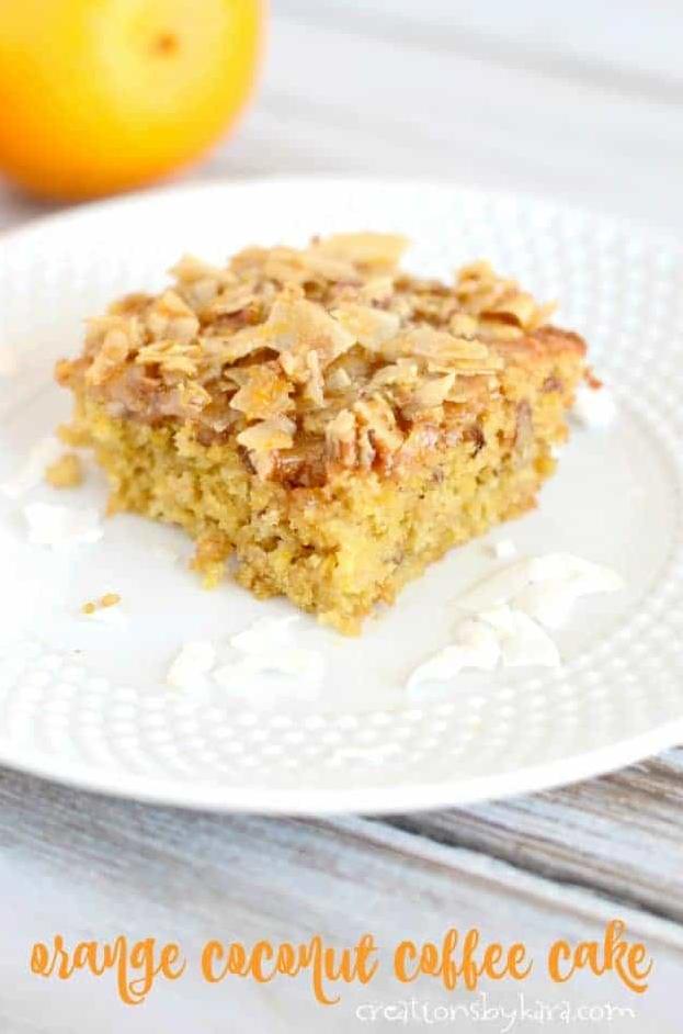  A little coconut never hurt nobody, especially not your coffee cake!