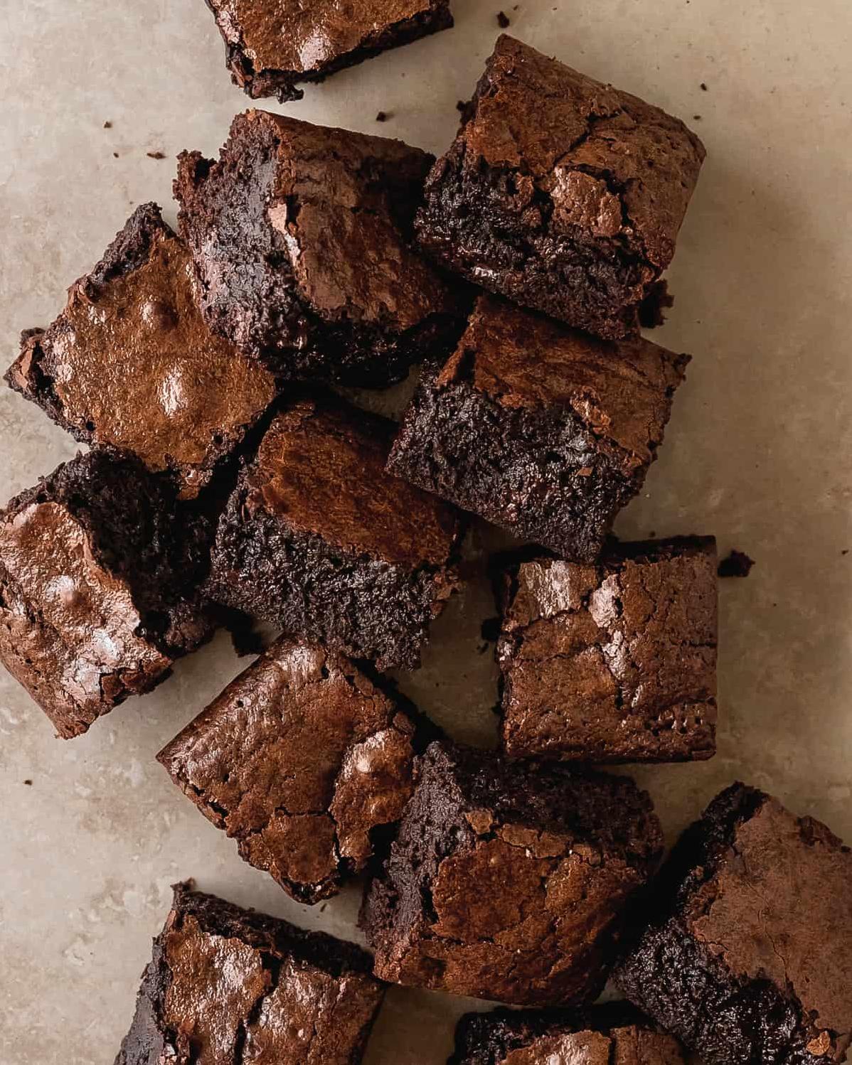  A match made in heaven - chocolate and espresso, in a brownie!