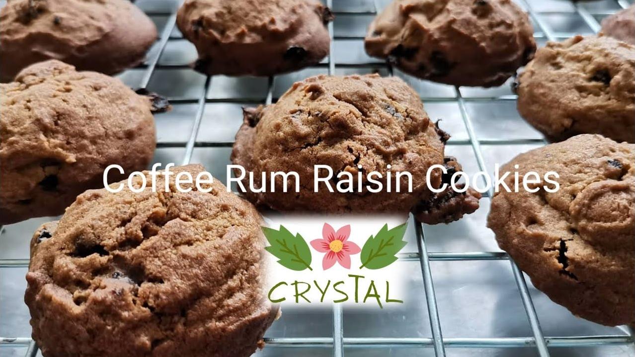  A perfect harmony of coffee & rum flavors in a cookie!