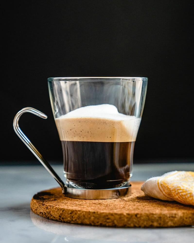  A perfectly crafted Espresso Macchiato with a hint of sweetness
