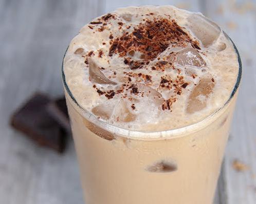  A refreshing twist on the classic cappuccino.