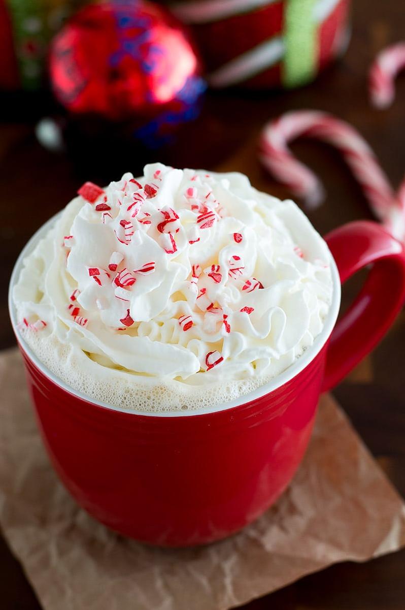  A sip of Peppermint White Mocha is like a winter wonderland in your mouth