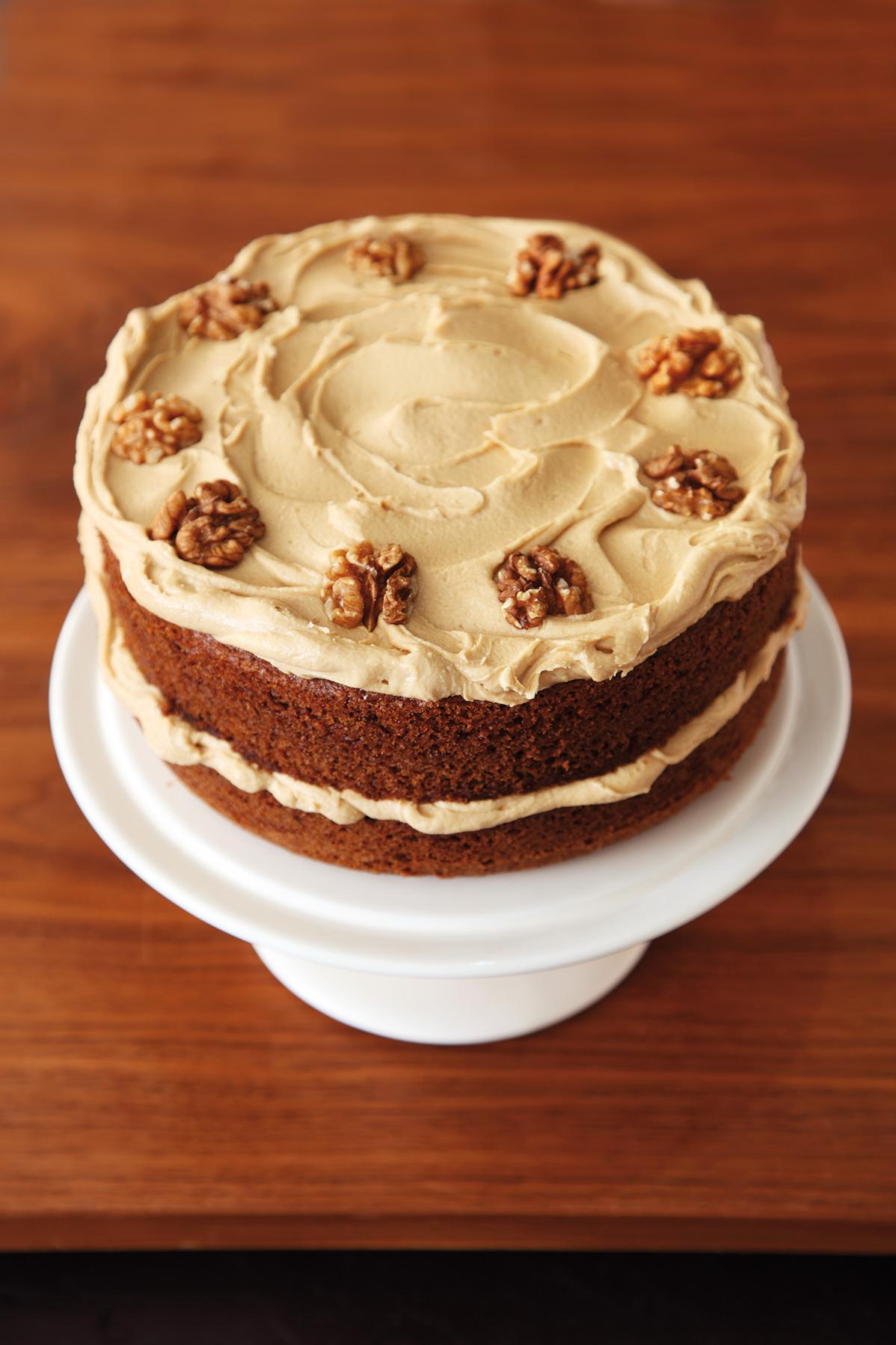  A slice of heaven: Coffee Walnut Layer Cake