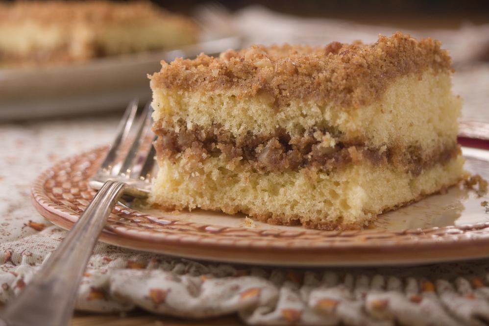  A slice of this cake with a cup of coffee is the ultimate comfort food