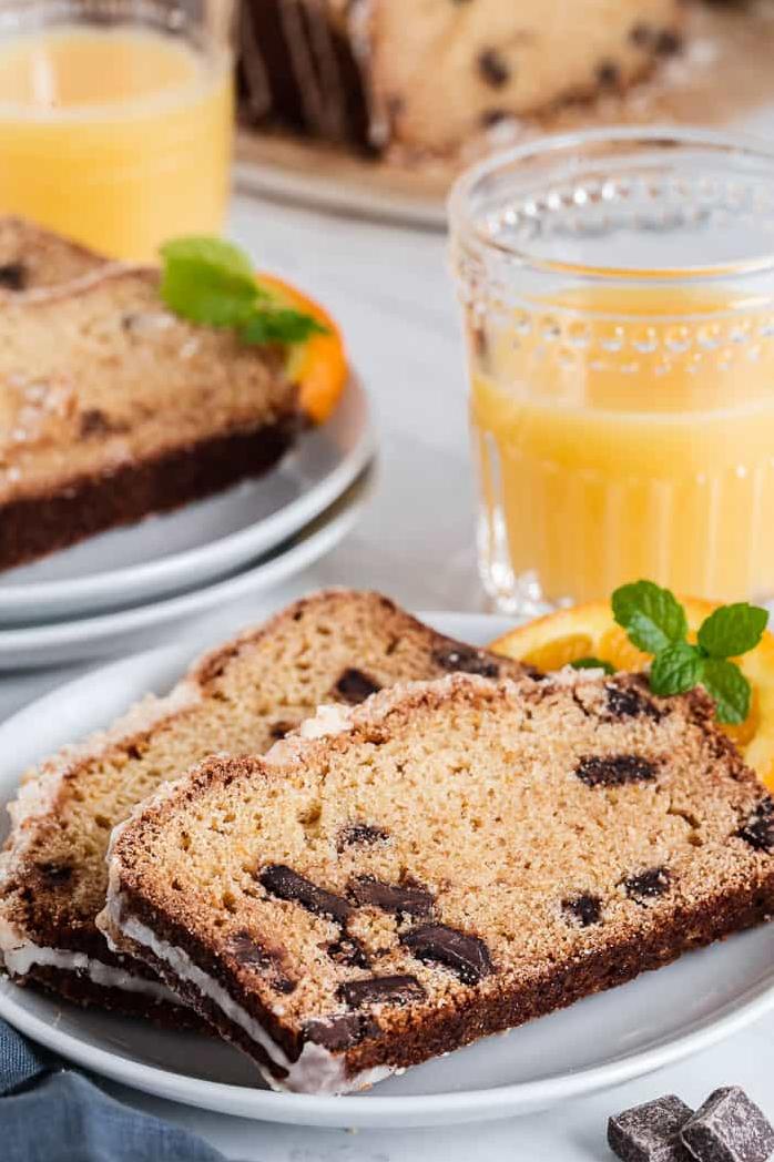  A slice of this citrusy coffee bread is the perfect complement to your hot cup of Joe.