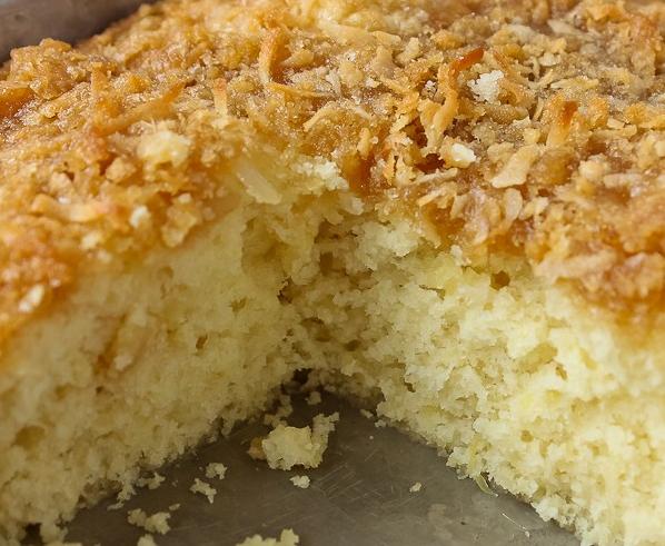  A slice of this pineapple streusel coffee cake is like having a taste of the tropics