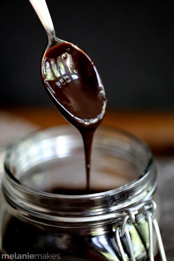  A spoonful of this mocha fudge sauce will change your life.