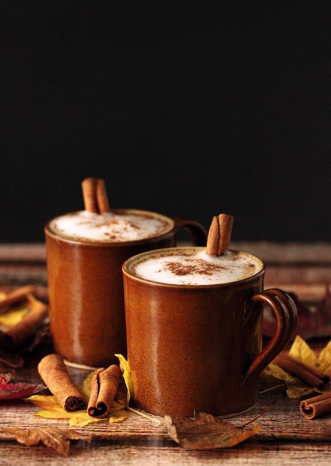  A sprinkle of cinnamon and a dollop of whipped cream make this coffee a decadent treat.