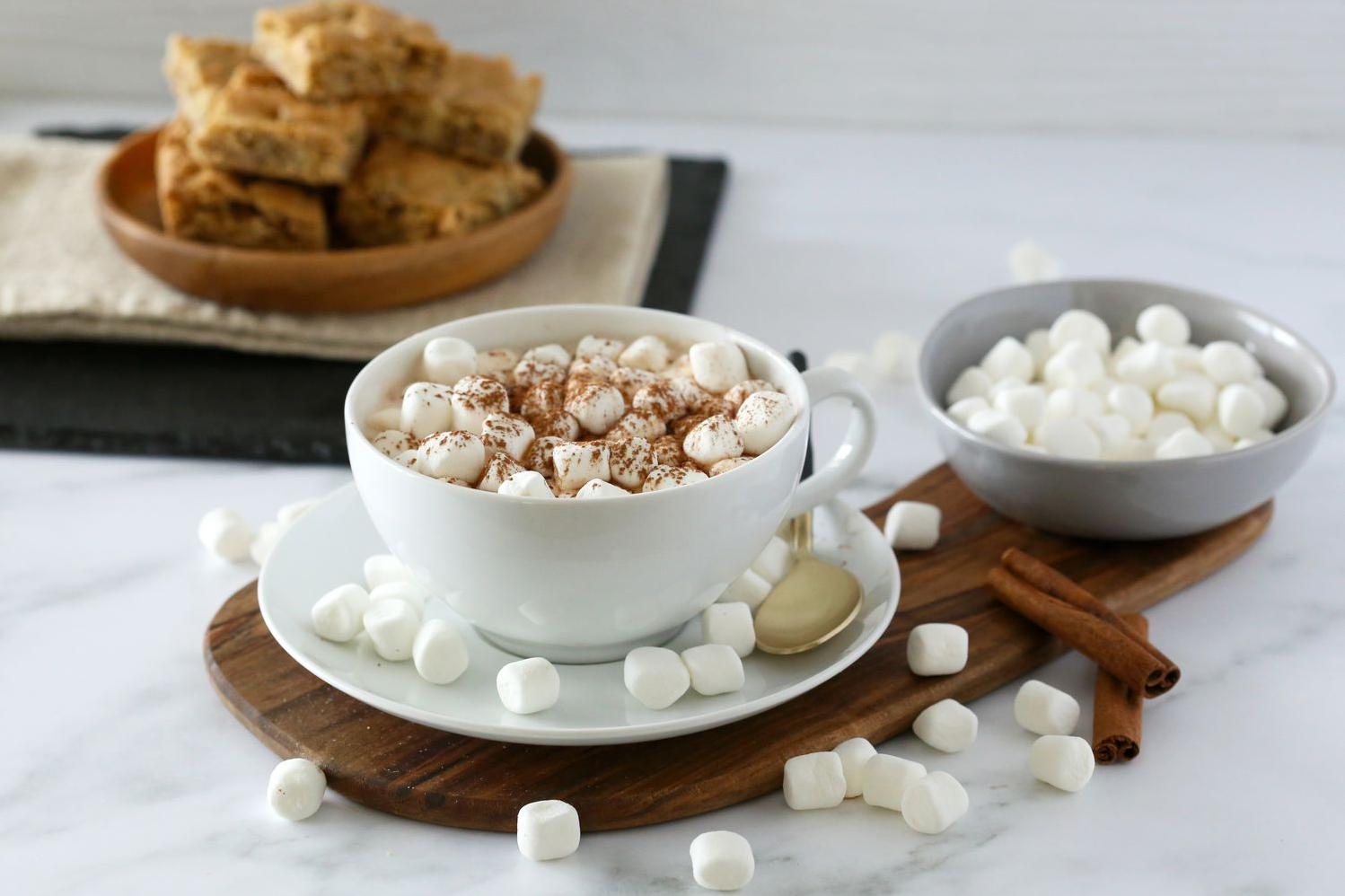  Add a little caffeine kick to your hot chocolate with these espresso marshmallows.