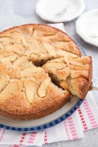 Apple Custard Coffee Cake