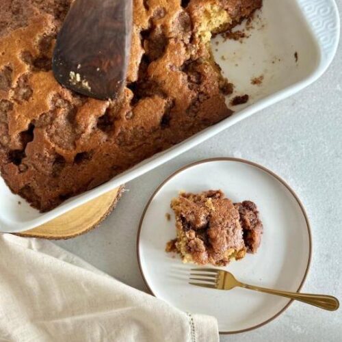 Applesauce Coffee Cake Supreme