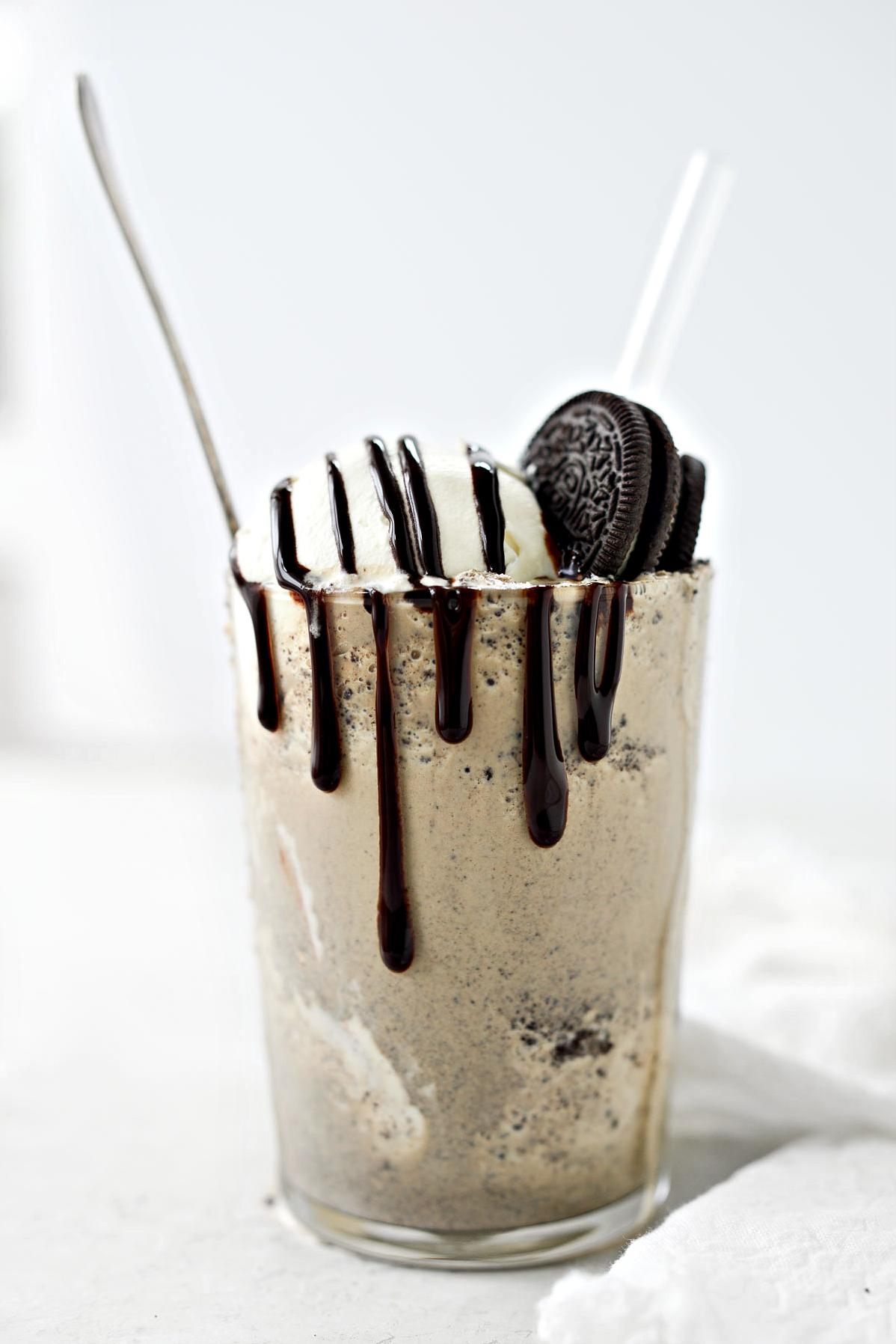  Are you an Oreo lover? Espresso addict? Combine the two in this delicious shake!