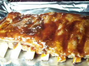 Baby Back Ribs with Espresso BBQ Sauce