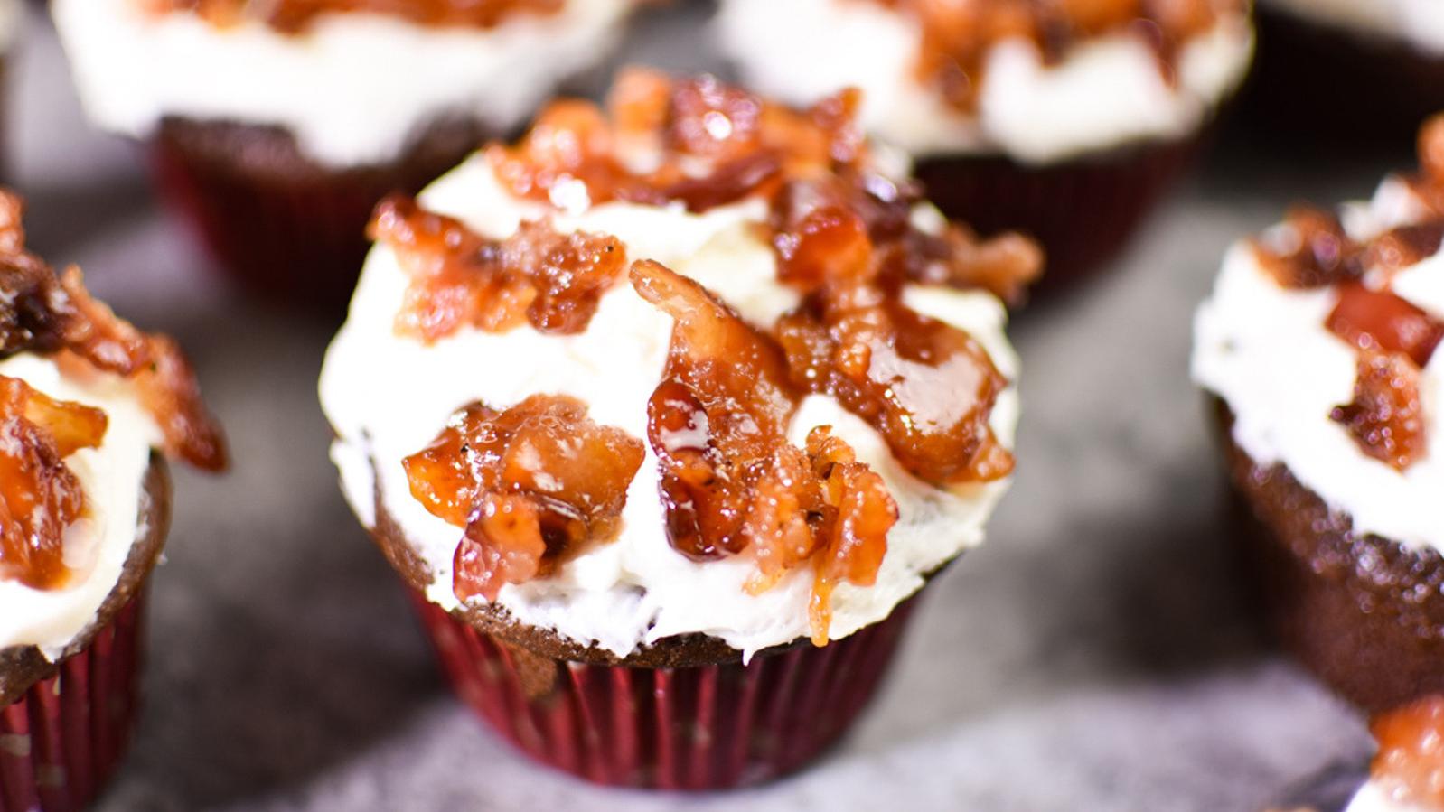  Bacon in a cupcake? Yes, please!