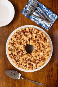 Banana Maple Nut Coffee Cake