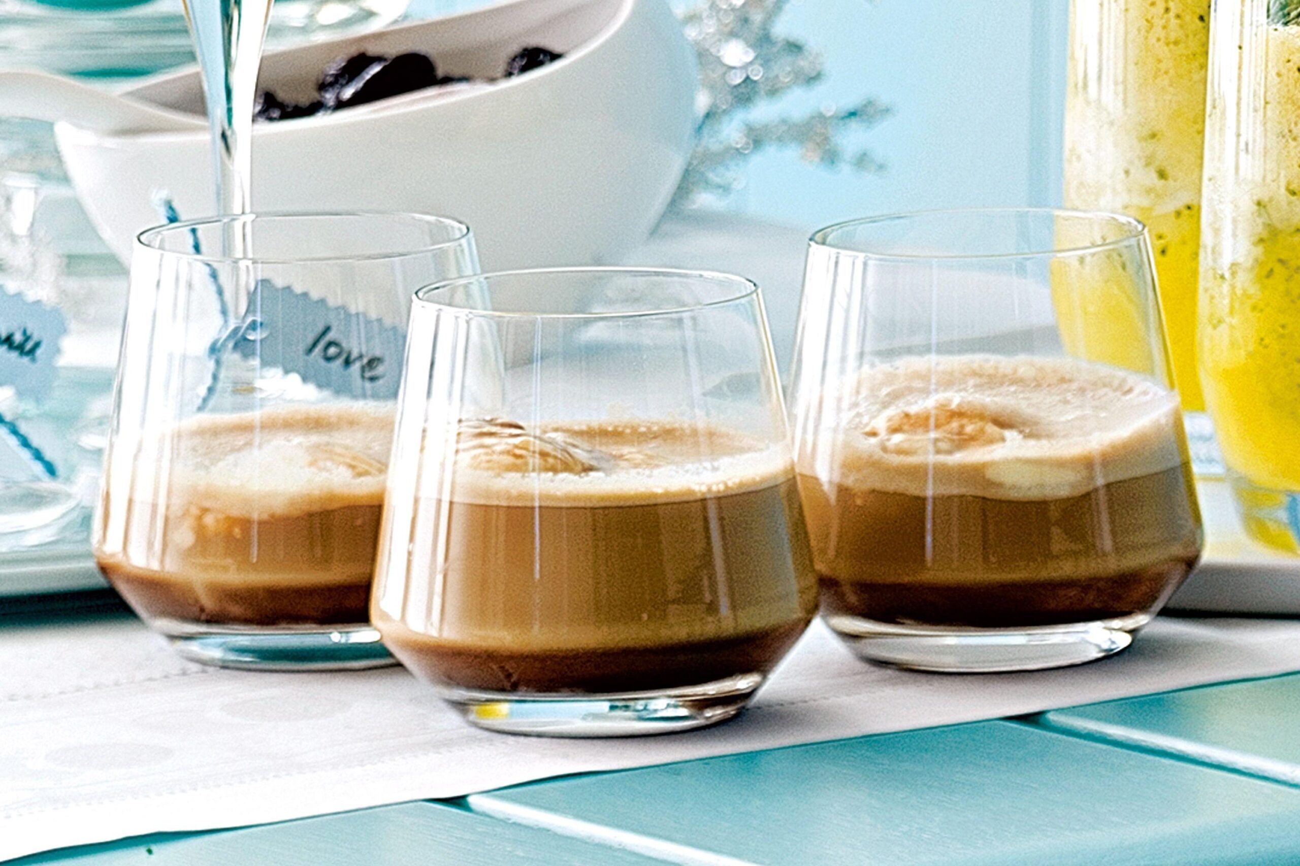  Beat the heat while satisfying your coffee cravings with this iced espresso.