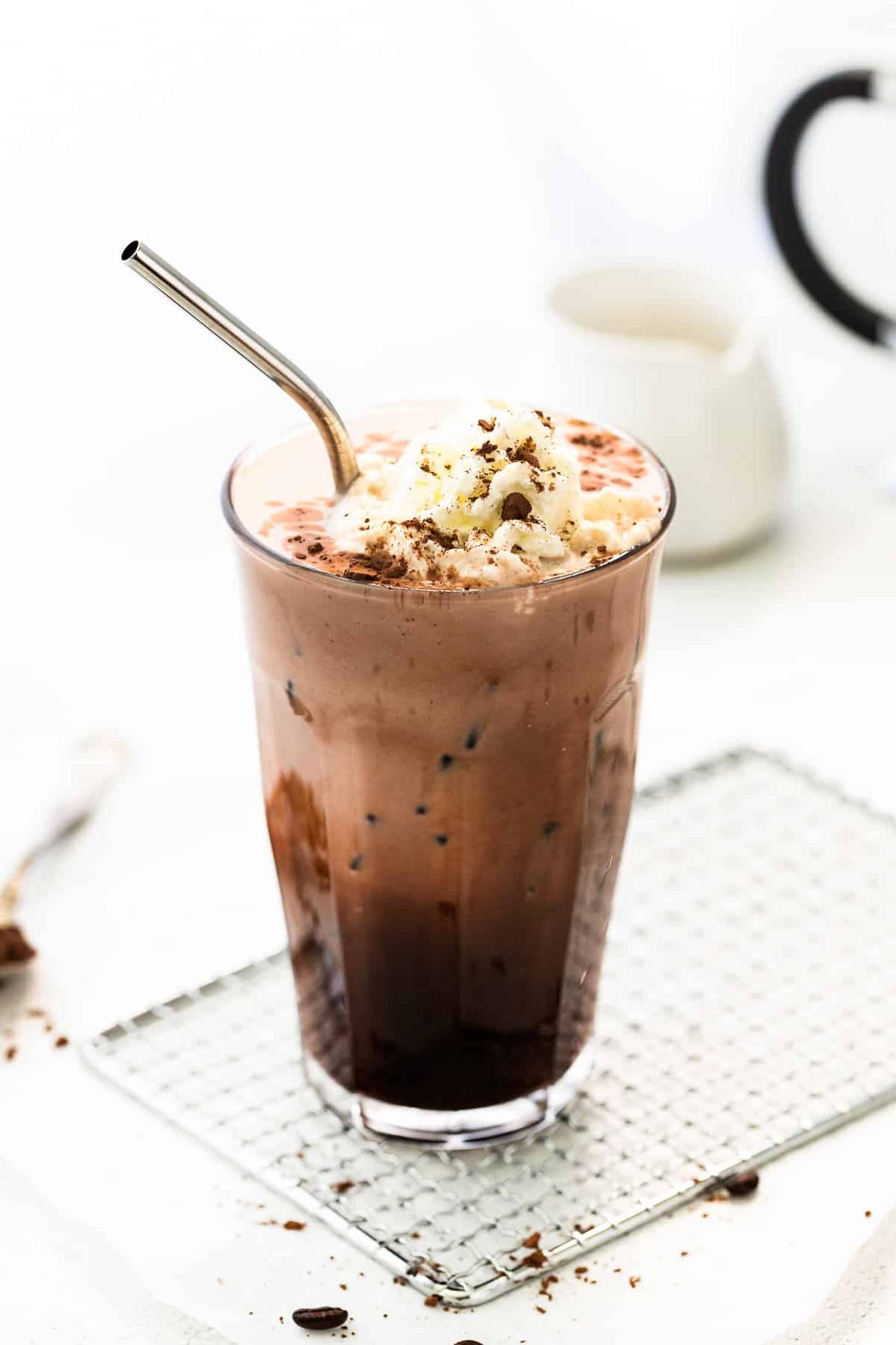  Beat the heat with this delightful iced mocha