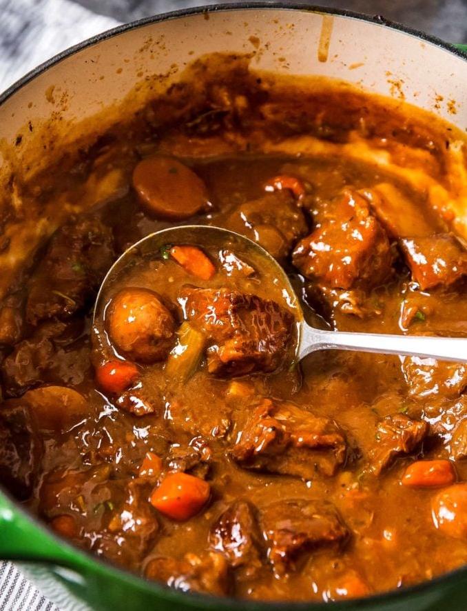  Beef, veggies, and coffee? Such a combination results in a game-changer stew.
