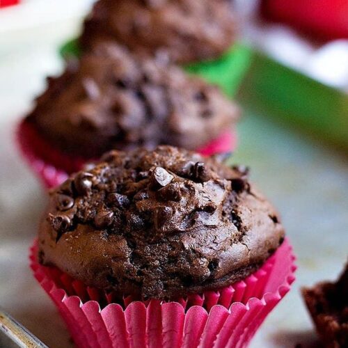 Best Ever Mocha Chocolate Chip Muffins