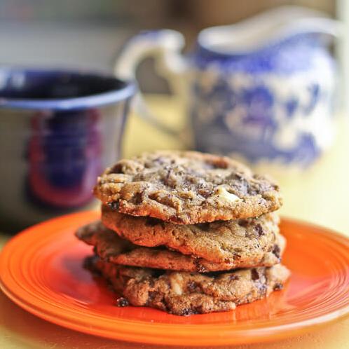  Bite into pure heaven with these cappuccino double chocolate chip cookies.