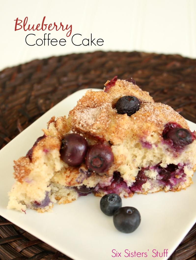 Delicious Blueberry Pomegranate Coffee Cake Recipe