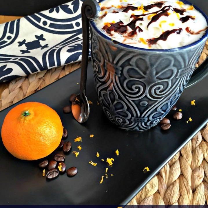 Brighten up a gloomy day with a warm and comforting Cafe Orange Mocha ☔️☕