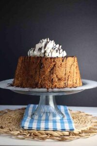 Cappuccino Angel Food Cake