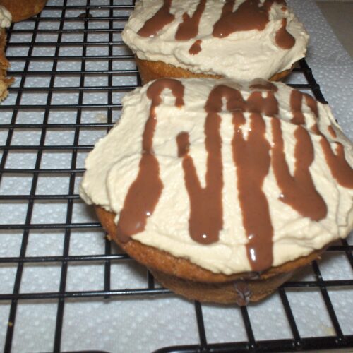 Cappuccino Fudge Cupcakes