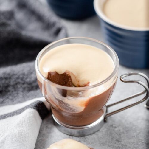 Caramel Mocha Custard