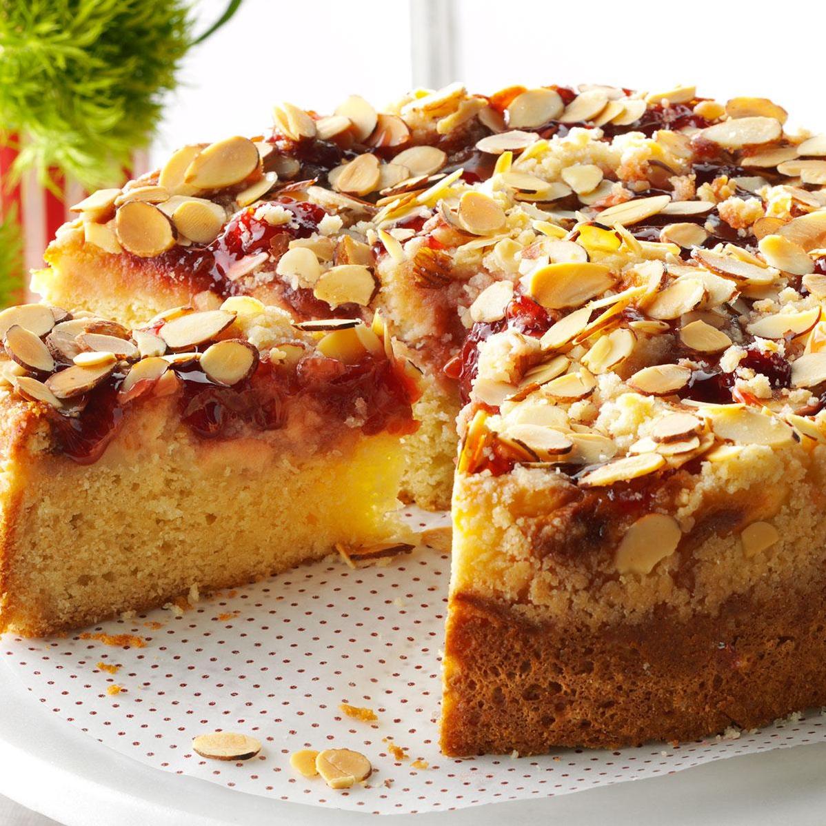  Cheers to a perfect morning, with our delicious coffee cake!