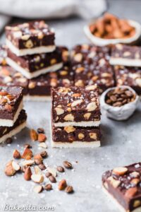 Chocolate Mocha Almond Bars