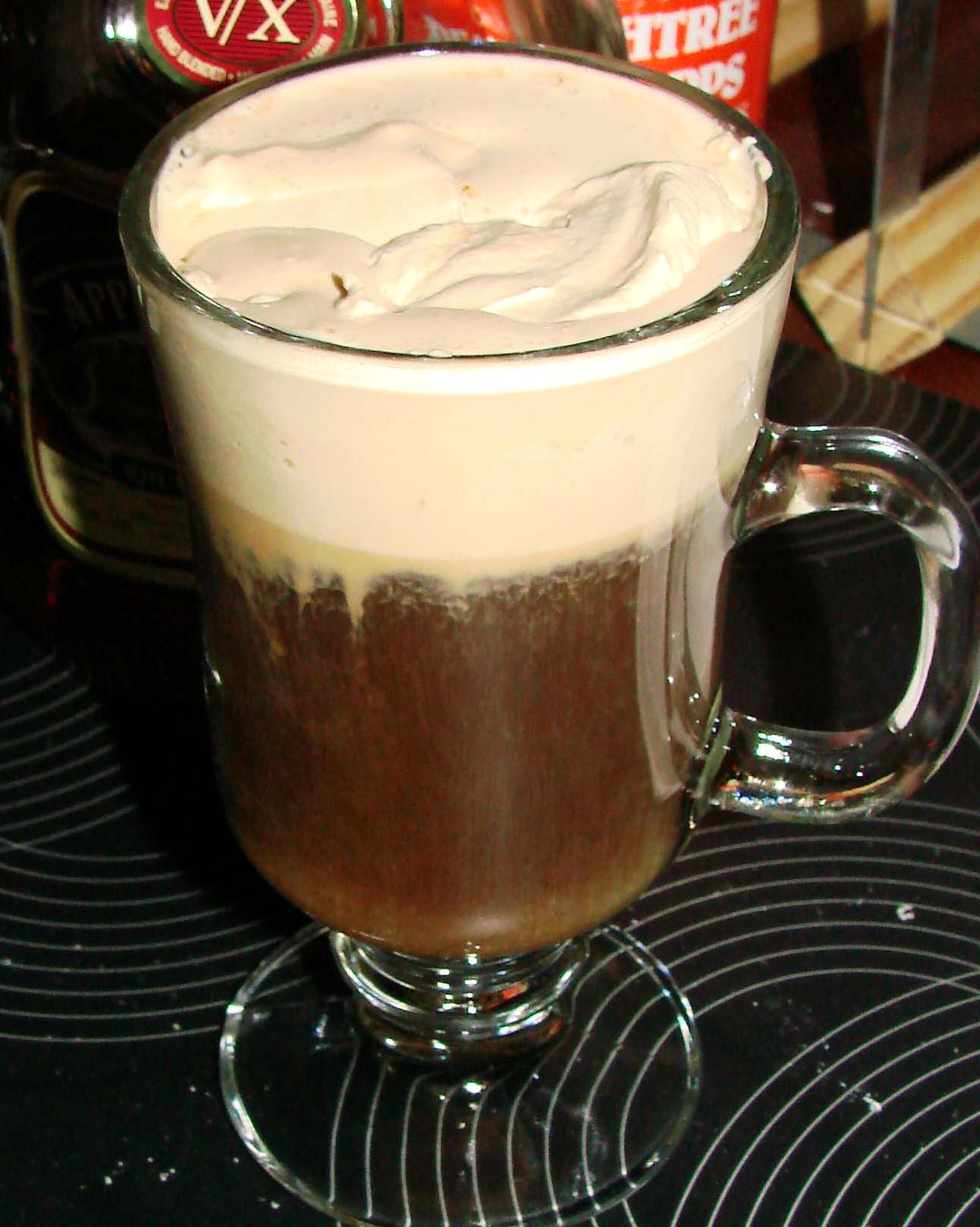 Chocolate Rum Espresso Whipped Cream