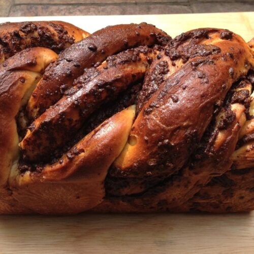 Cinnamon Chocolate Coffee Cake - or Babka