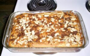 Cinnamon Nut Streusel Coffee Cake