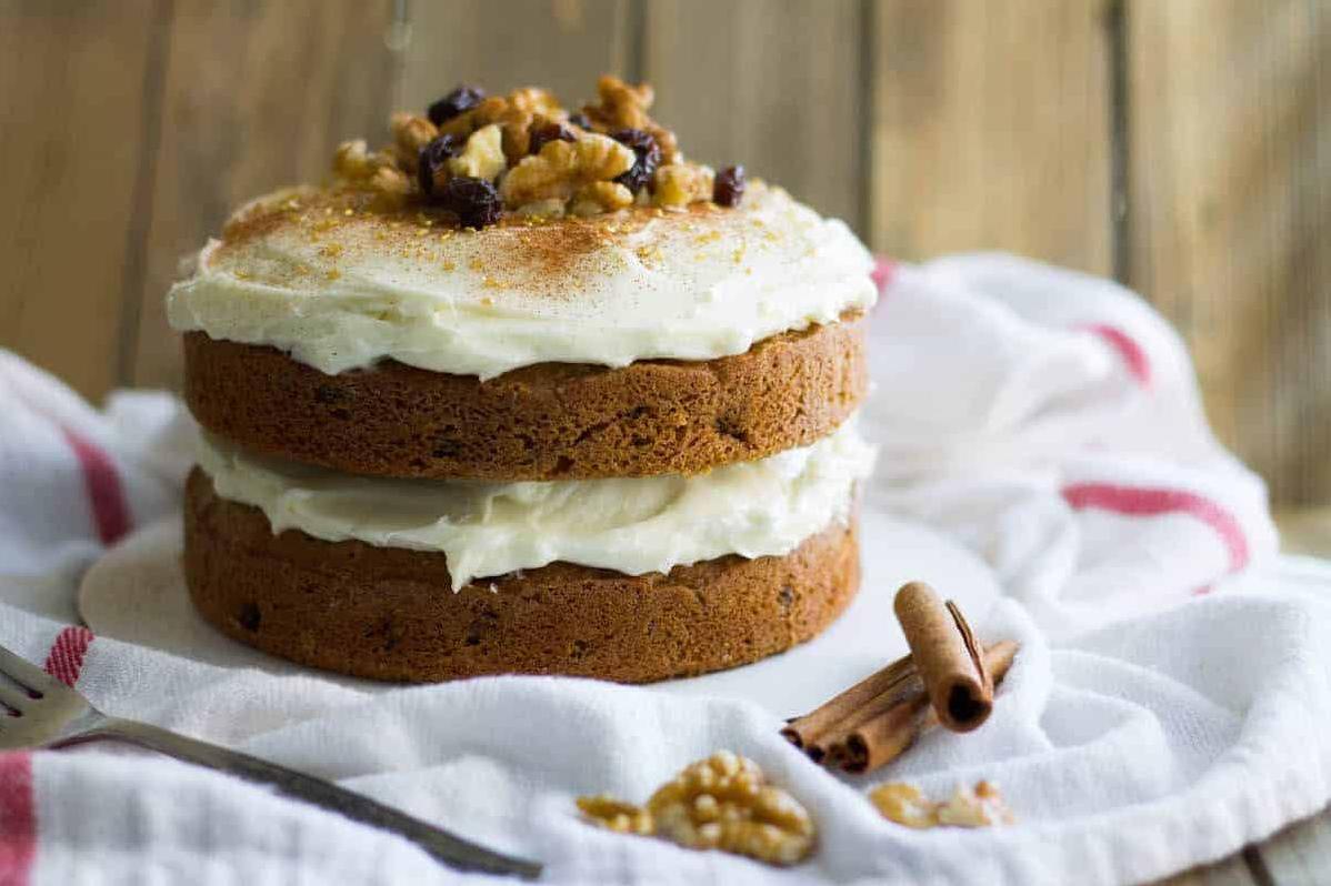  Cinnamon, walnuts, and coffee – made to be together in this aromatic cake.
