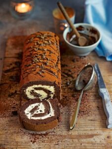 Coffee Swiss Roll