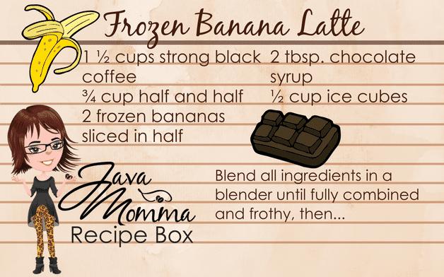  Cool down this summer with the Frozen Banana Latte!