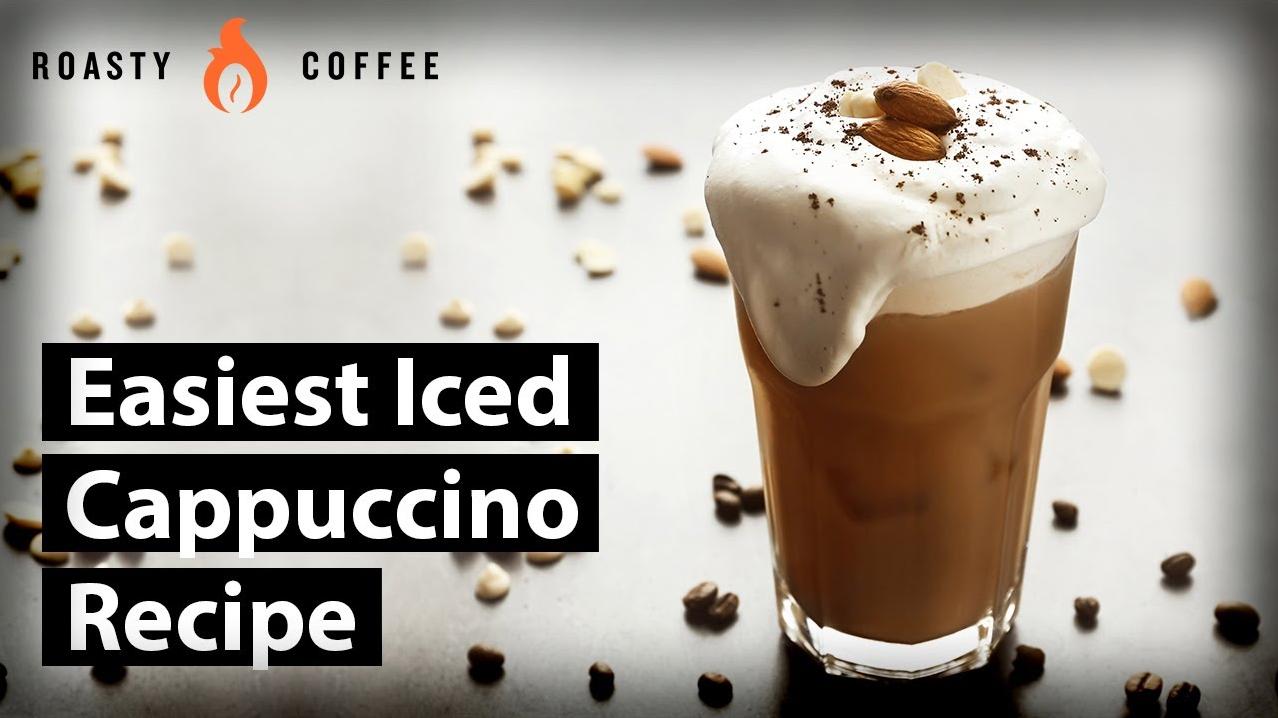  Cool down with a deliciously creamy iced cappuccino