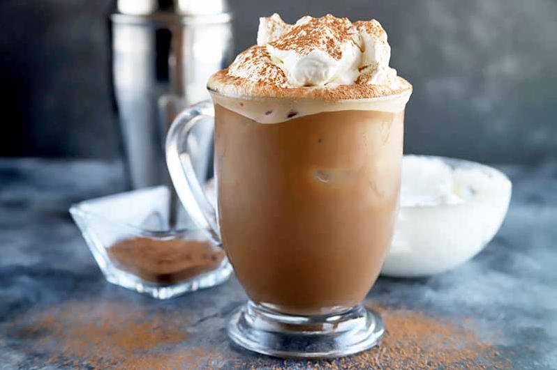  Cozy up with a mug of this delicious drink.