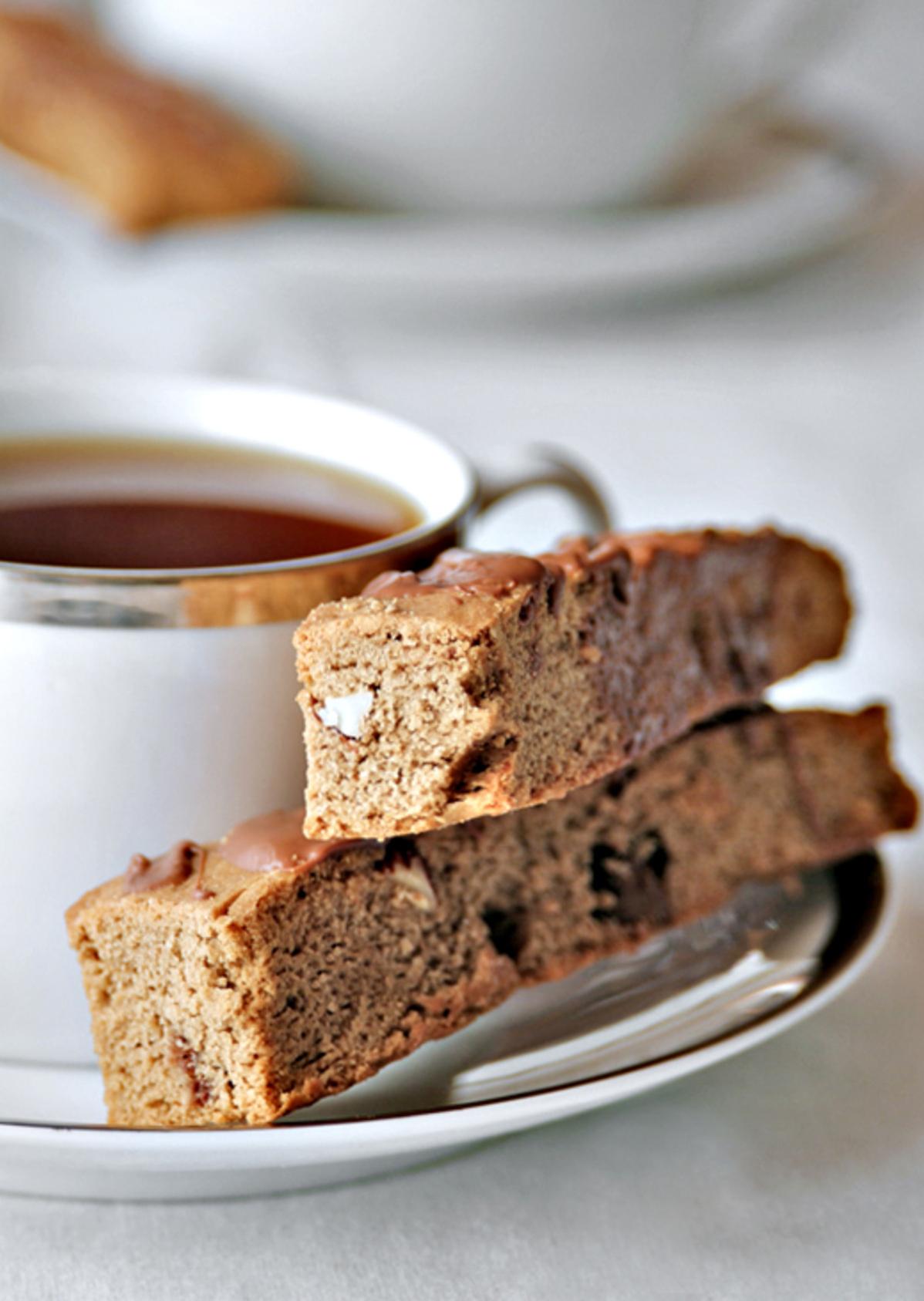  Crunchy and flavorful, this biscotti is perfect for dunking into your morning coffee